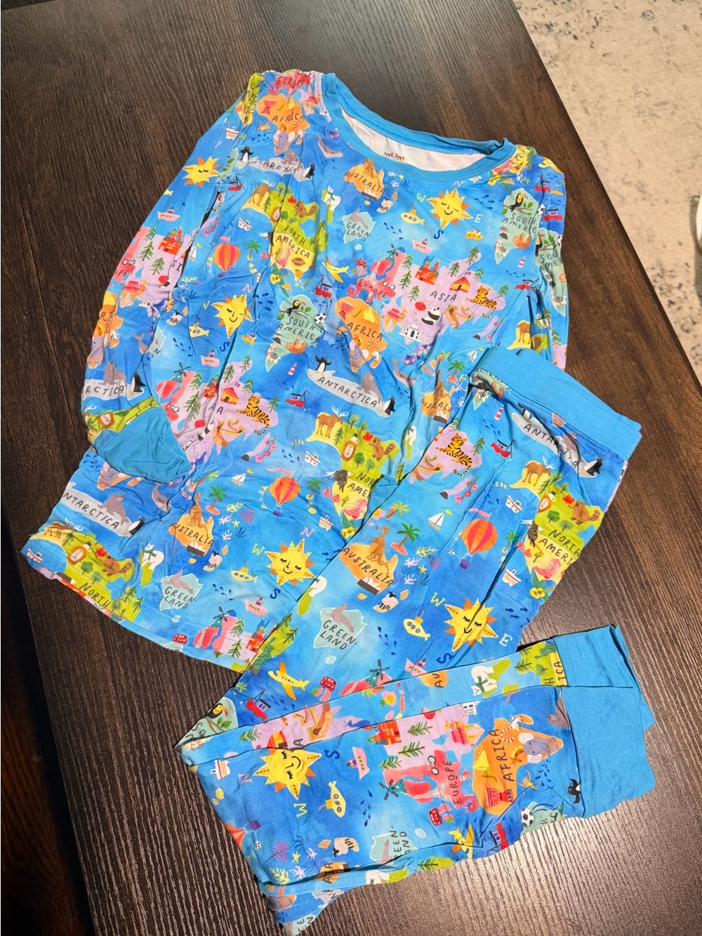 Little Sleepies Around the World Kids Pajama Set